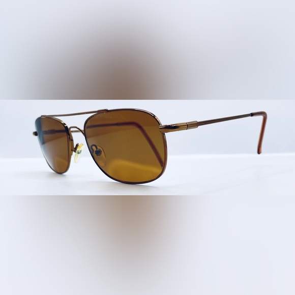 Technolite Flex TLF521 Brown Pilot Sunglasses Frames Only - Picture 2 of 8